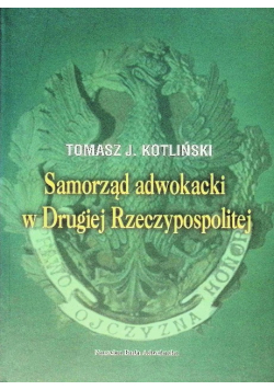 Samorząd adwokacki w Drugiej Rzeczypospolitej