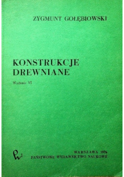 Konstrukcje drewniane