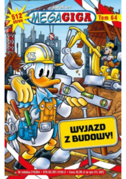 Wyjazd z budowy. MegaGiga. Tom 64