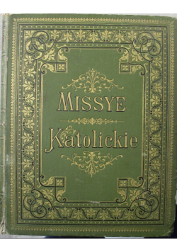 Missye Katolickie 1889 r.