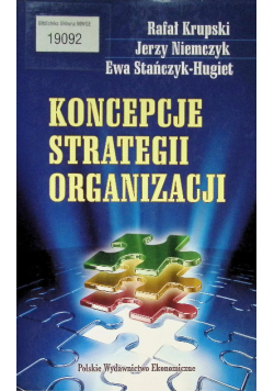 Koncepcje strategii organizacji