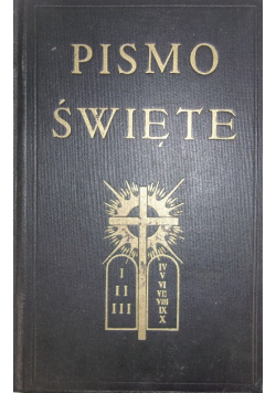 Pismo Święte. Stary testament, Tom II, 1927 r.