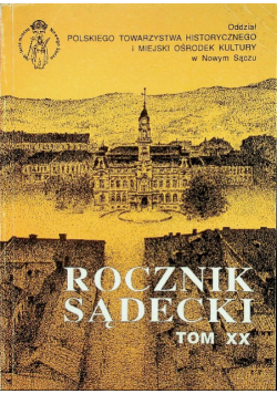 Rocznik sądecki Tom XX