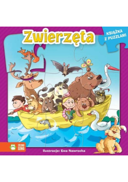 Książka z puzzlami Zwierzęta