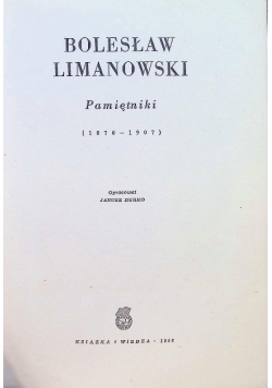 Pamiętniki Limanowski