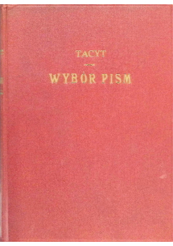 Tacyt Wybór pism