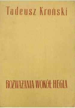 Rozważania wokół Hegla