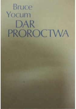 Dar proroctwa
