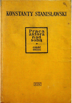 Praca aktora nad sobą