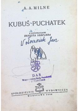 Kubuś puchatek 1948 r.