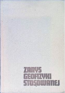 Zarys geofizyki stosowanej