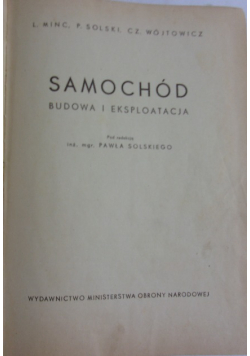 Samochód Budowa i eksploatacja