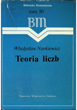 Teoria liczb Tom 50