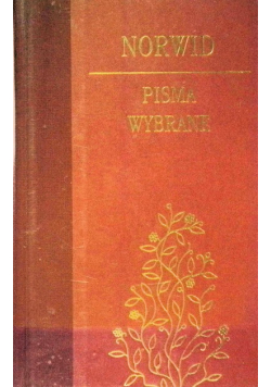 Pisma wybrane Norwid