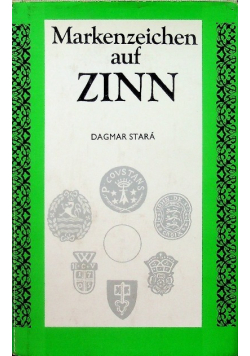 Markenzeichen auf Zinn