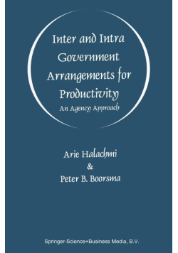 Inter and Intra Government Arrangements for Productivity: An Agency Approach