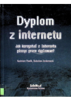 Dyplom z internetu
