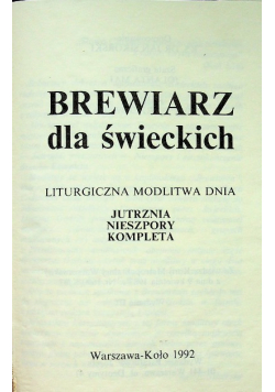Brewiarz dla świeckich