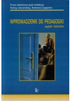 Wprowadzenie do pedagogiki