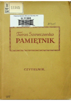 Szewczenko Pamiętnik