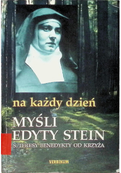 Na każdy dzień myśli Edyty Stein