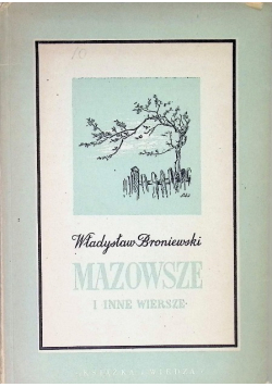 Mazowsze i inne wiersze