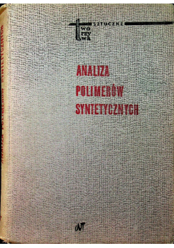 Analiza polimerów syntetycznych