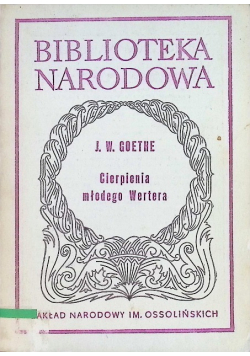 Cierpienia Młodego Wertera