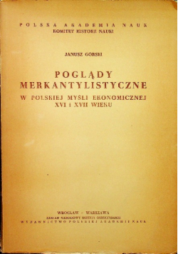 Poglądy merkantylistyczne