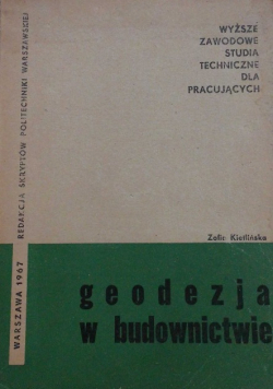 Geodezja w budownictwie