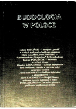 Buddologia w Polsce