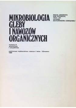 Mikrobiologia gleby i nawozów organicznych