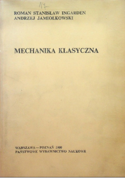 Mechanika Klasyczna