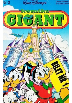 Komiks gigant Nr 2 Bilet