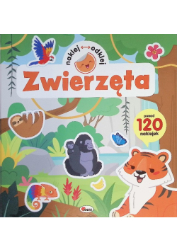 Zwierzęta. Naklej odklej