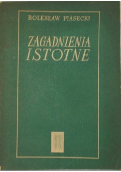 Zagadnienia istotne