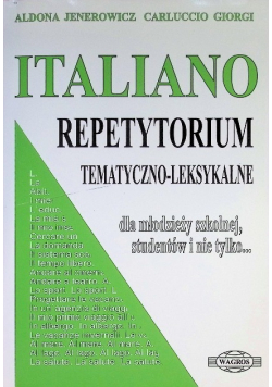 Italinano Repozytorium Tematyczno-leksykalne