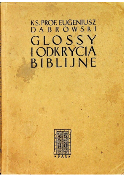 Glossy i odkrycia biblijne
