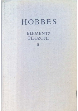 Elementy filozofii Tom II