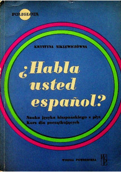 Habla usted espanol?