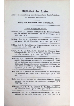 Lehrbuch der gerichtlichen Medicin 1895 r.