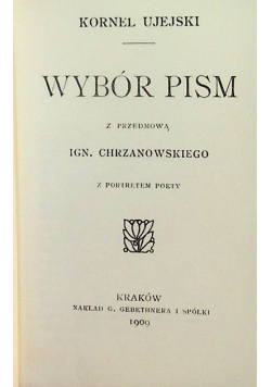 Ujejski Wybór pism