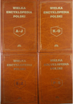 Wielka encyklopedia polski  Tom I do IV