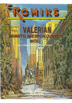 Komiks Fantastyka Nr 4 Valerian miasto niespokojnych wód