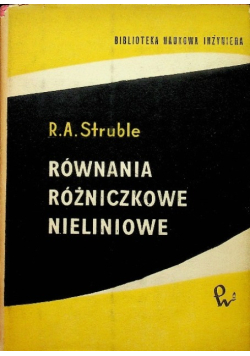 Równania różniczkowe nieliniowe