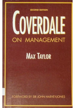 Stock Image Coverdale on Management
