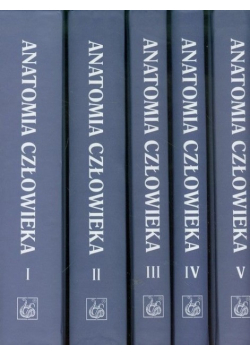 Anatomia człowieka Tom 1 do 5