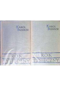 Rok tysięczny Tom I i II
