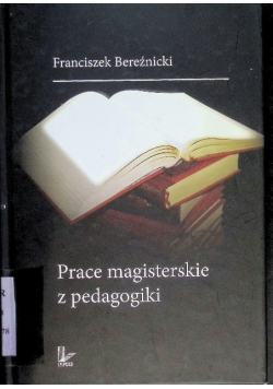 Prace magisterskie z pedagogiki