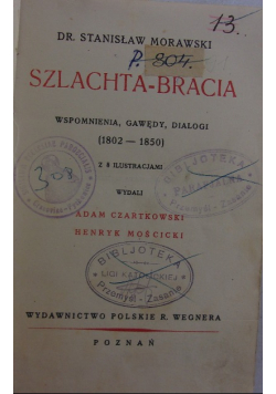 Szlachta bracia 1929 r.